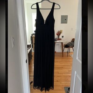 Azazie Black Evening Dress